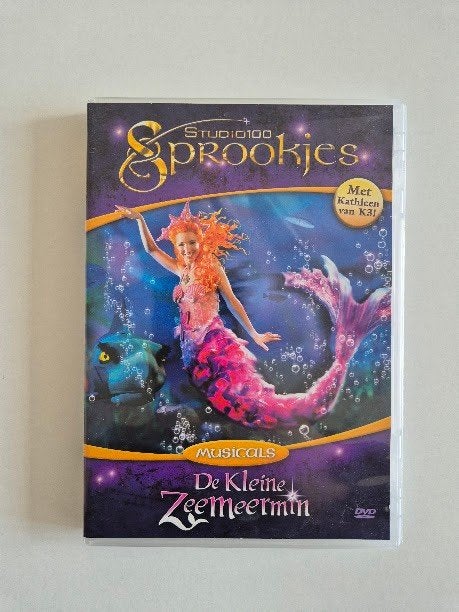 DVD - Studio 100 Sprookjes - De Kleine Zeemeermin, CD & DVD, DVD | Enfants & Jeunesse, Comme neuf, Film, Tous les âges, Enlèvement ou Envoi
