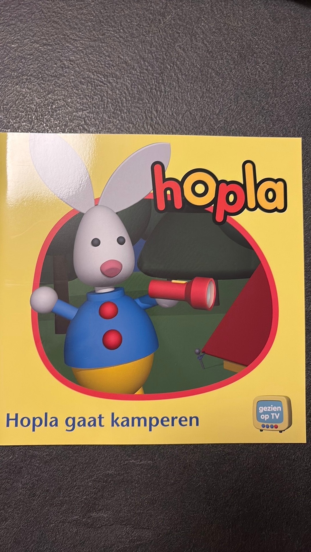 Boek hopla, Ophalen, Zo goed als nieuw