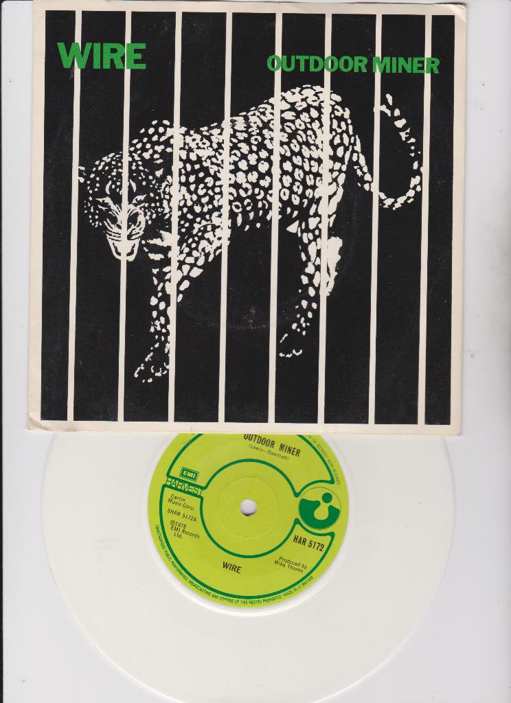 Wire – Outdoor Miner  Limited edition 1979   nMINT, Enlèvement ou Envoi, Single, Comme neuf, 1970 - 1979