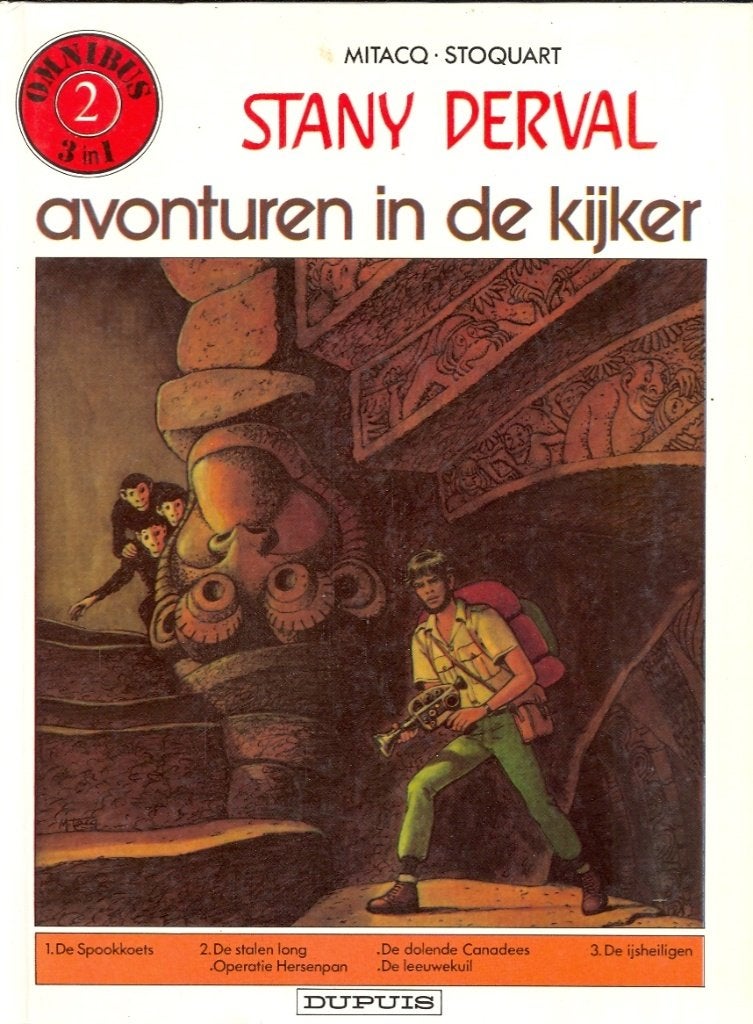 Avonturen in de kijker nr 2 - Stany Derval., Gelezen, Eén stripboek, Metacq, Ophalen of Verzenden
