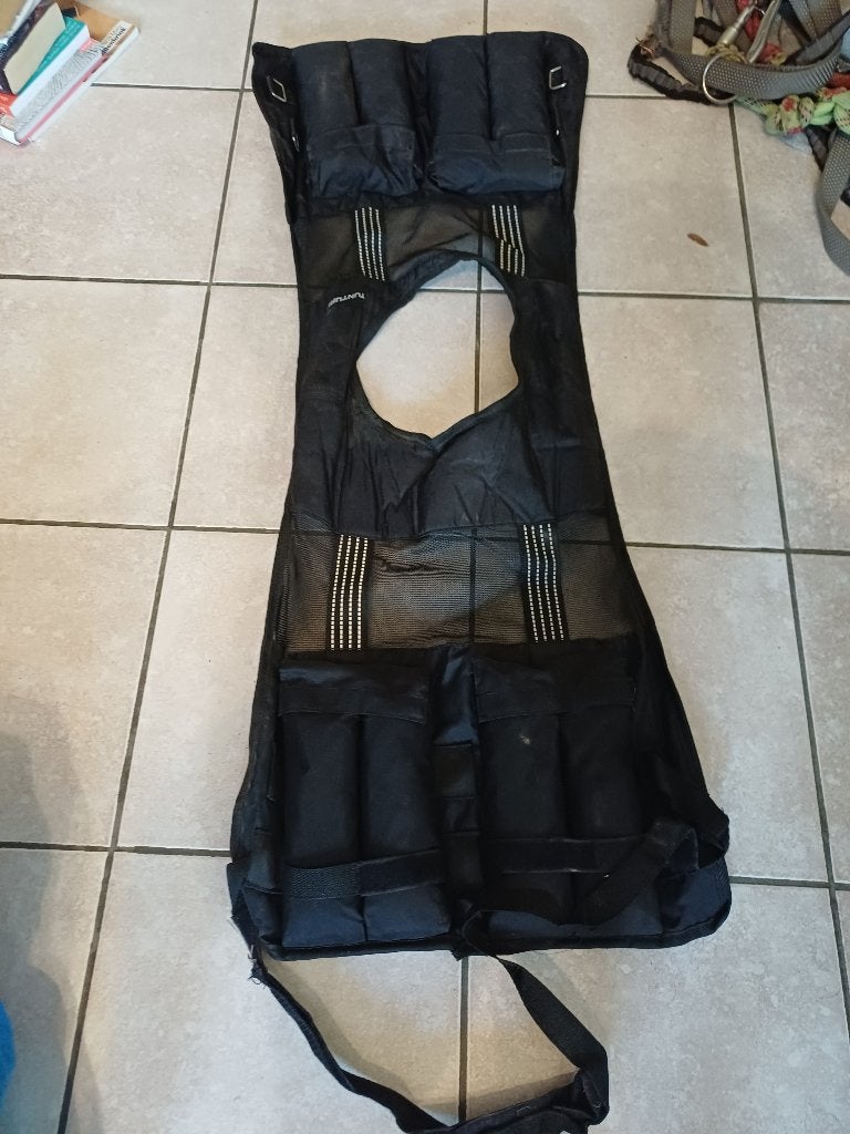 Gewichtsvest 10kg, Sport en Fitness, Ophalen of Verzenden, Zo goed als nieuw, Benen, Overige typen