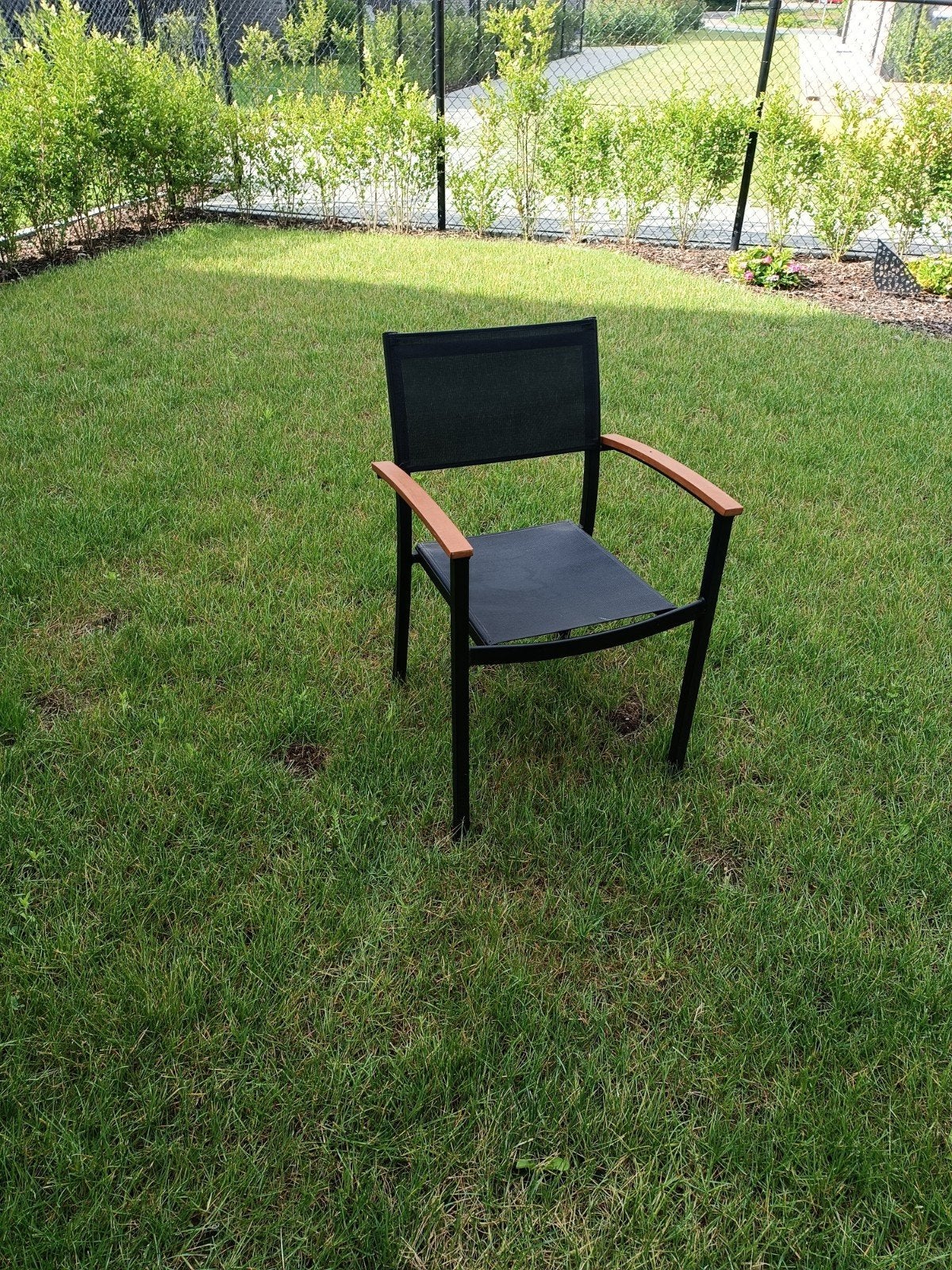 4x Garden plus antibes, Jardin & Terrasse, Chaises de jardin, Enlèvement, Bois, Empilable