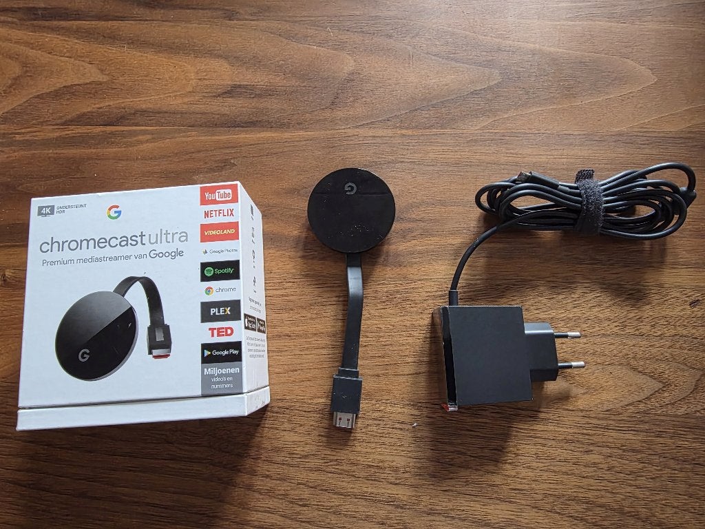 GOOGLE CHROMECAST ULTRA 4K, Enlèvement ou Envoi, Comme neuf, HDMI, Sans disque dur