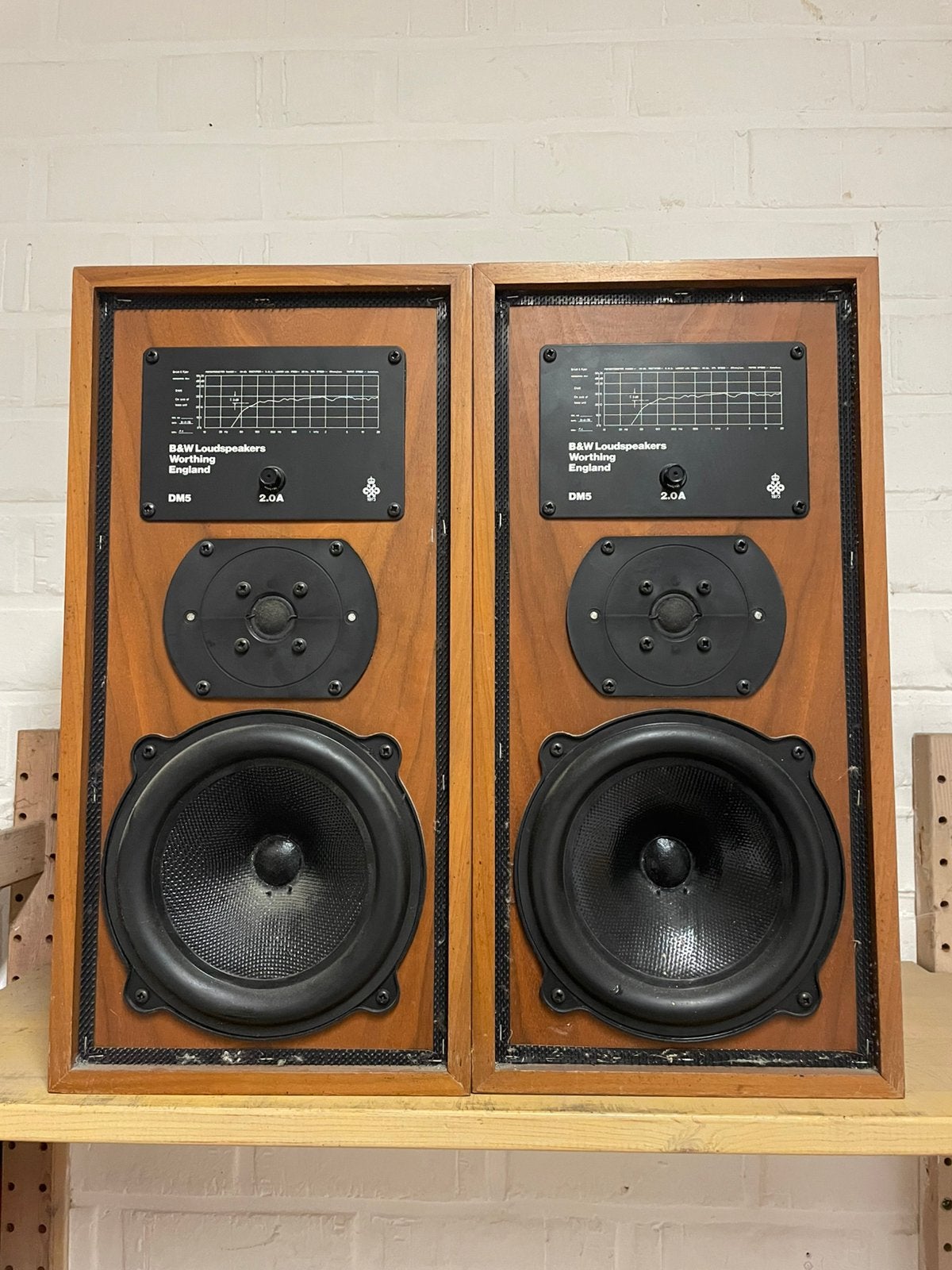 Bowers & Wilkins DM5 luidsprekers, TV, Hi-fi & Vidéo, Moins de 60 watts, Enlèvement ou Envoi, Kit d'enceintes, Utilisé