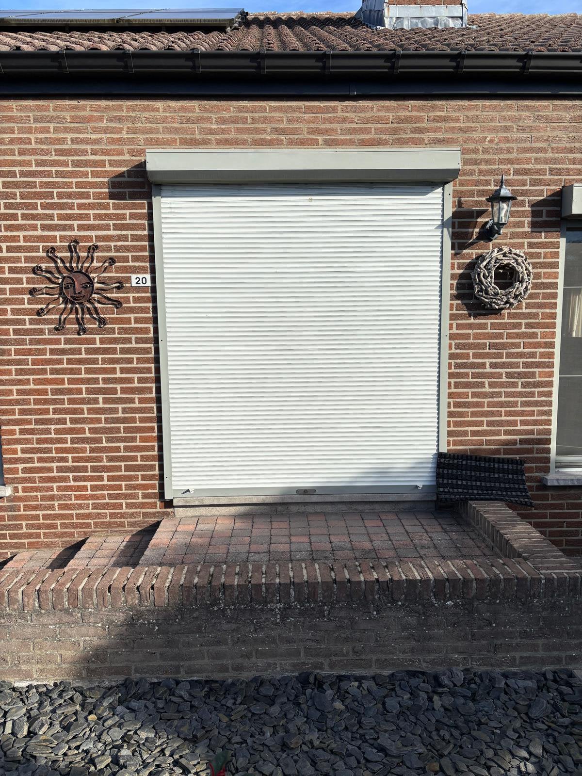 Elektrische rolluiken, Doe-het-zelf en Bouw, Ophalen, Gebruikt, Grijs, Elektrische bediening
