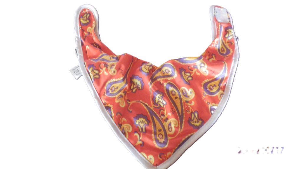 (35) -foulard orange petit chien, Animaux & Accessoires, Enlèvement ou Envoi, Comme neuf