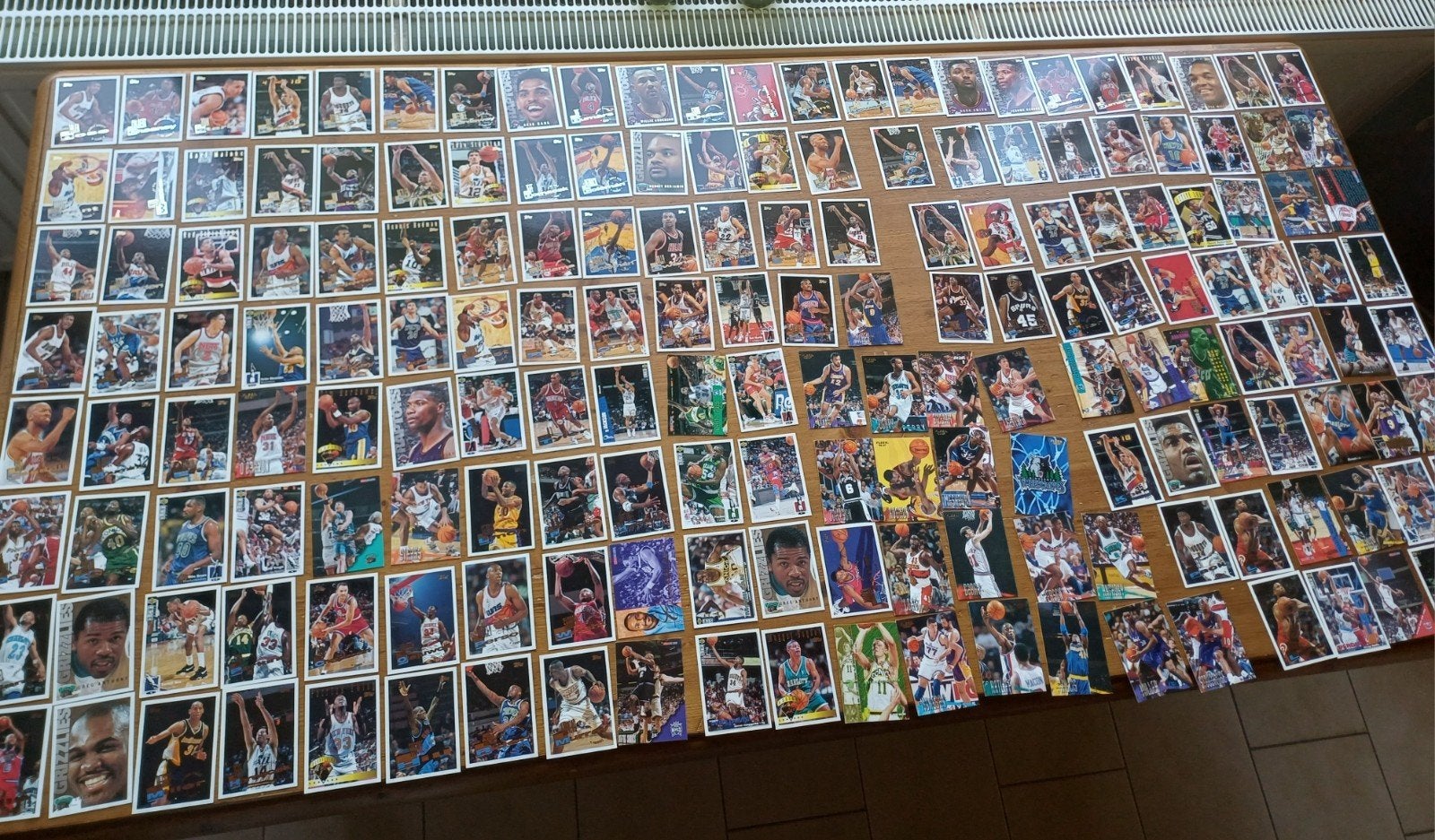 trading cards basketball, Ophalen of Verzenden, Zo goed als nieuw, Meerdere plaatjes