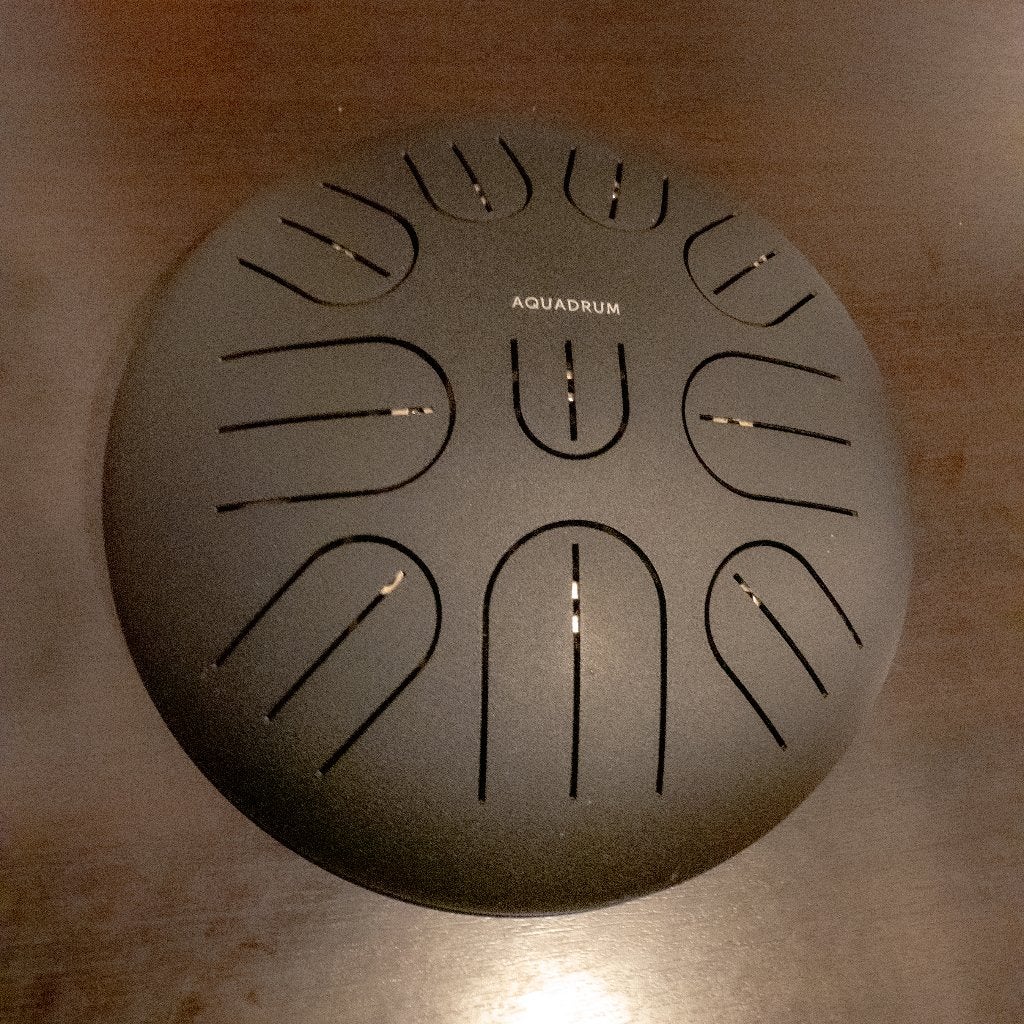 Steel Tongue Drum Accordable – Aquadrum Pro 10 + Housse, Musique & Instruments, Enlèvement ou Envoi, Comme neuf, Percussion mélodique