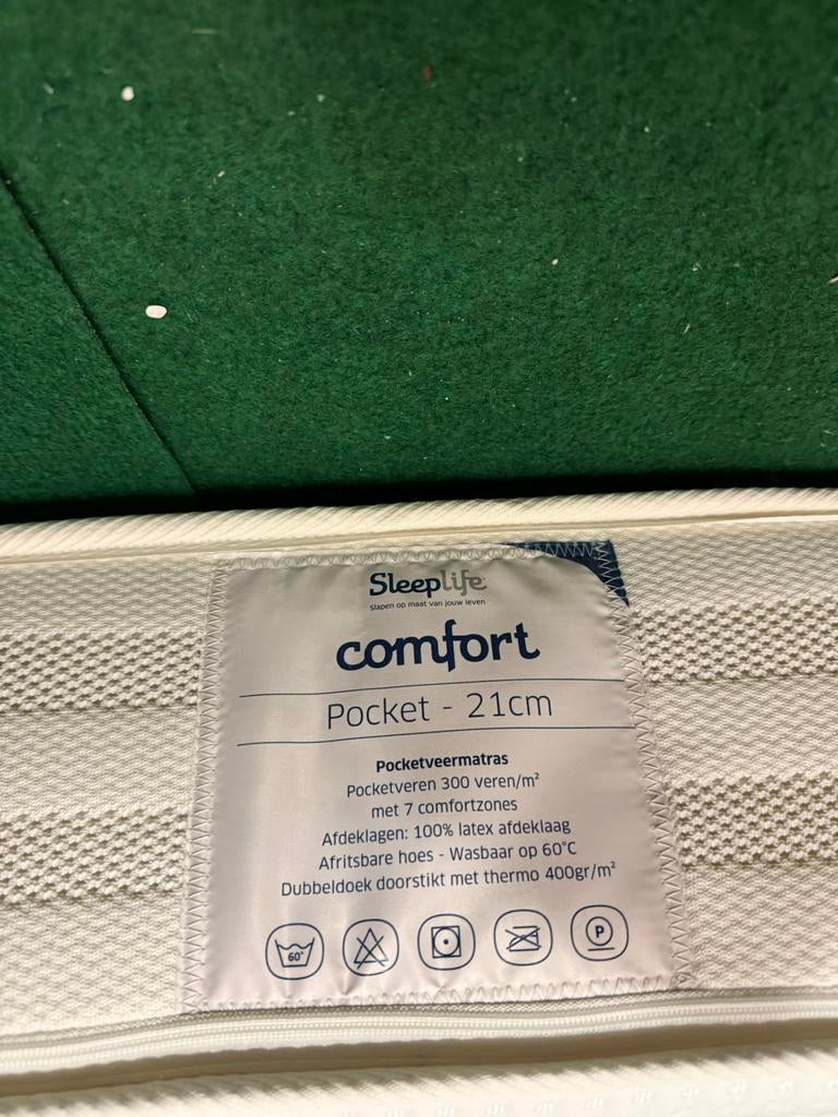 2 nieuwe matrassen sleeplife, Ophalen, Nieuw, Tweepersoons, Matras