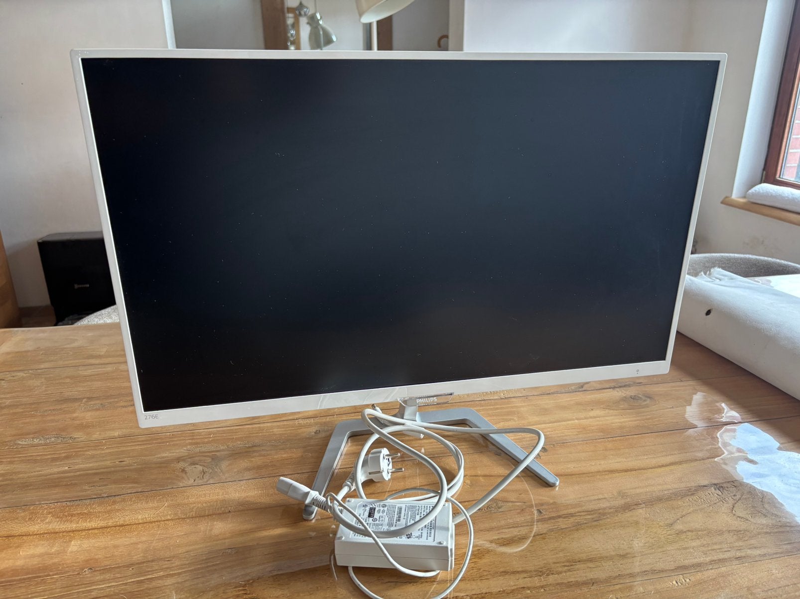 Philips monitor 27 inch, HD, Zo goed als nieuw, Onbekend, Ingebouwde speakers
