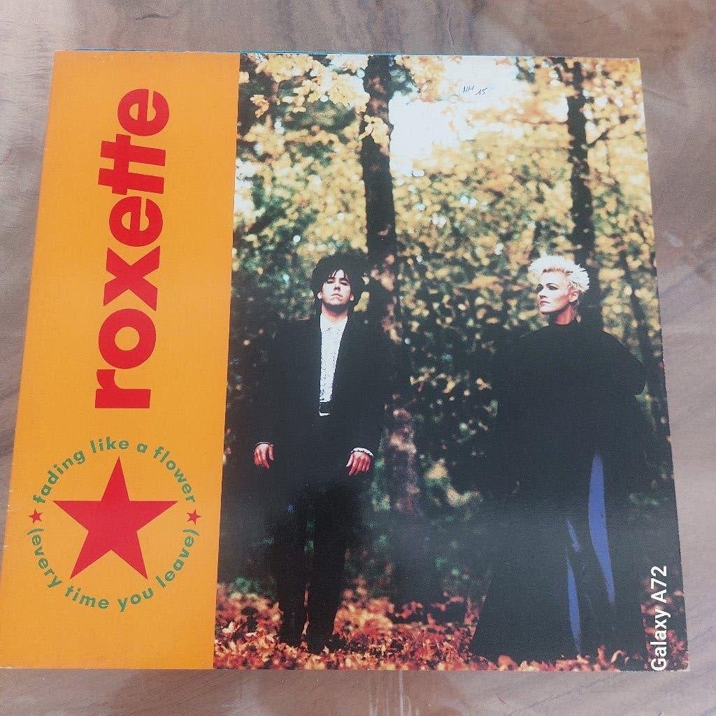 roxette fading like a flower 12 inch maxi, Ophalen of Verzenden, Zo goed als nieuw, 12 inch, Pop