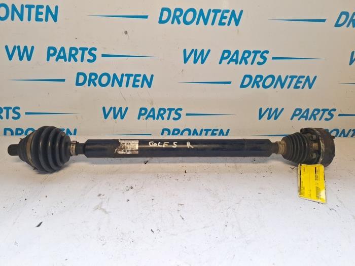 Arbre de transmission avant droit d'un Volkswagen Golf, Volkswagen, -, 3 mois de garantie, Utilisé