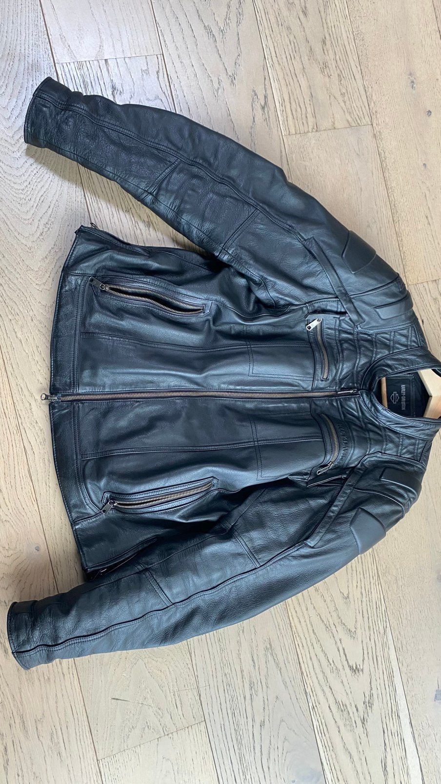 Harley-Davidson L | 98003-21EM | CE Protectie, Motoren, Kleding | Motorkleding, Jas | leer, Dames, Heren, Tweedehands, Ophalen of Verzenden