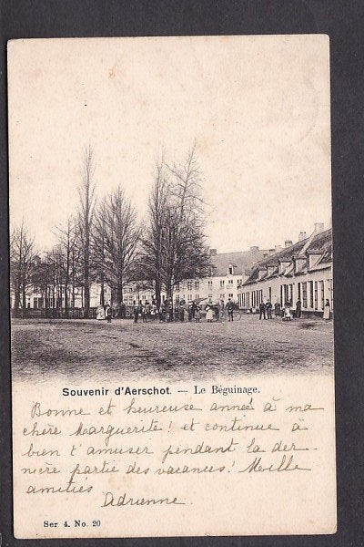 postkaarten Aarschot (lot17), Verzamelen, Verzenden, Voor 1920, Gelopen, Vlaams-Brabant