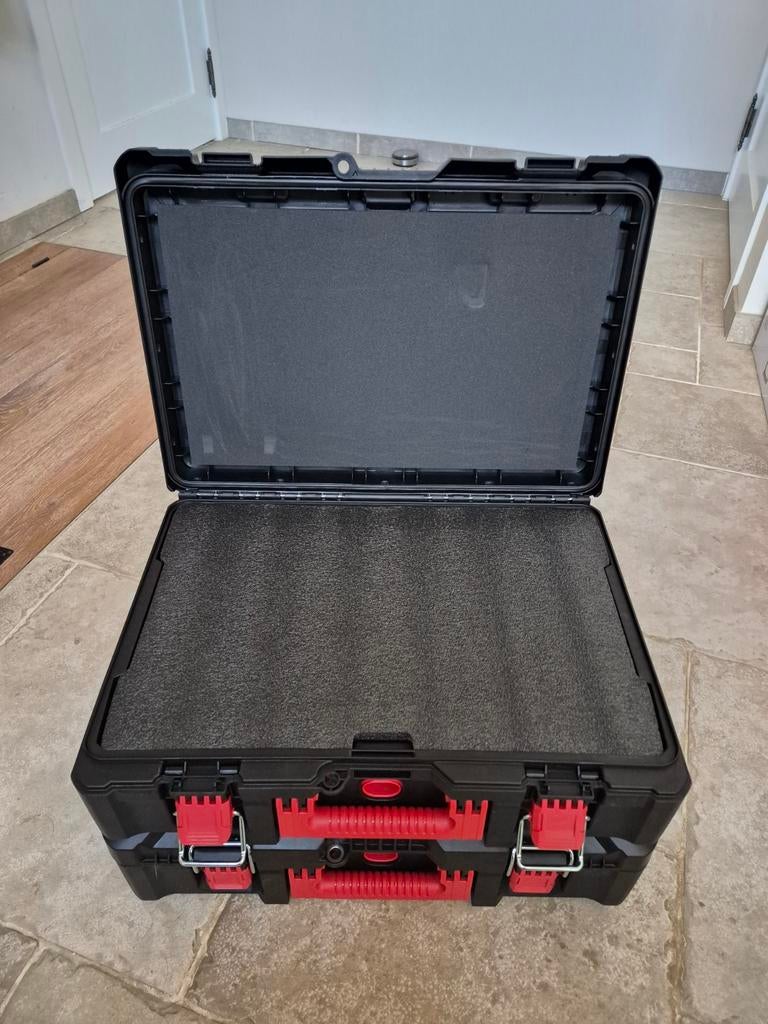 Milwaukee packout koffers met inleg nieuw, Bricolage & Construction, Boîtes à outils, Enlèvement, Neuf