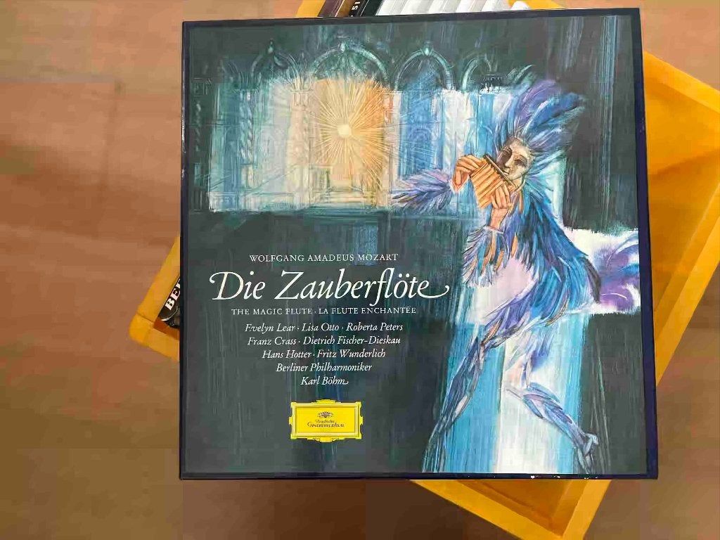 Mozart — Die Zauberflöte, boxset van Böhm/Fischer-Dieskau, Boxset, Mozart, Ophalen of Verzenden, Zo goed als nieuw