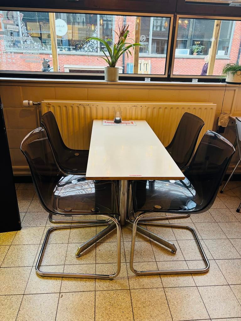 4 Tobias Ikea stoelen, Maison & Meubles, Enlèvement, Utilisé, 4 à 6 chaises