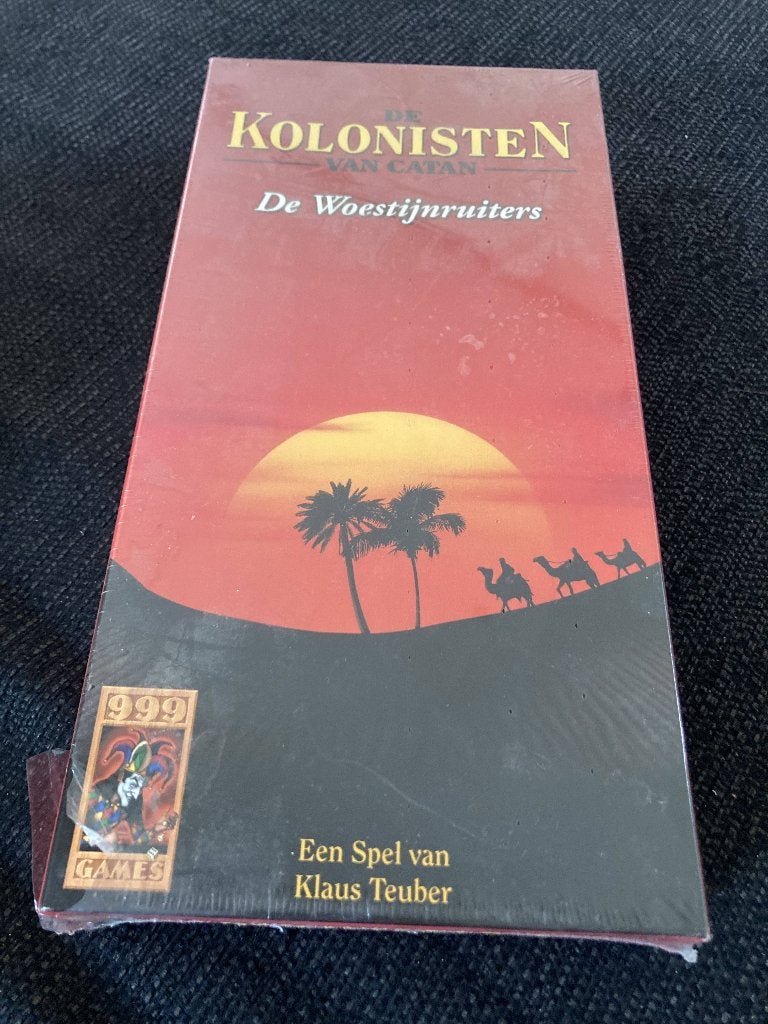 De kolonisten van catan, de woestijnruiters, Drie of vier spelers, Ophalen, Zo goed als nieuw, 999 games