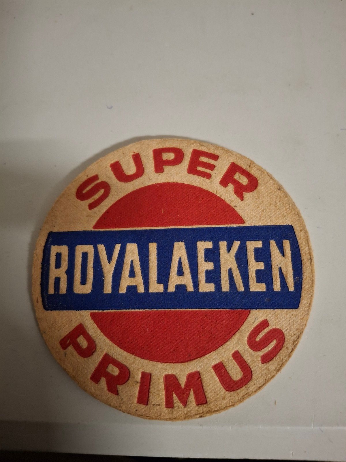 oud bierviltje royalaeken primus, Ophalen of Verzenden