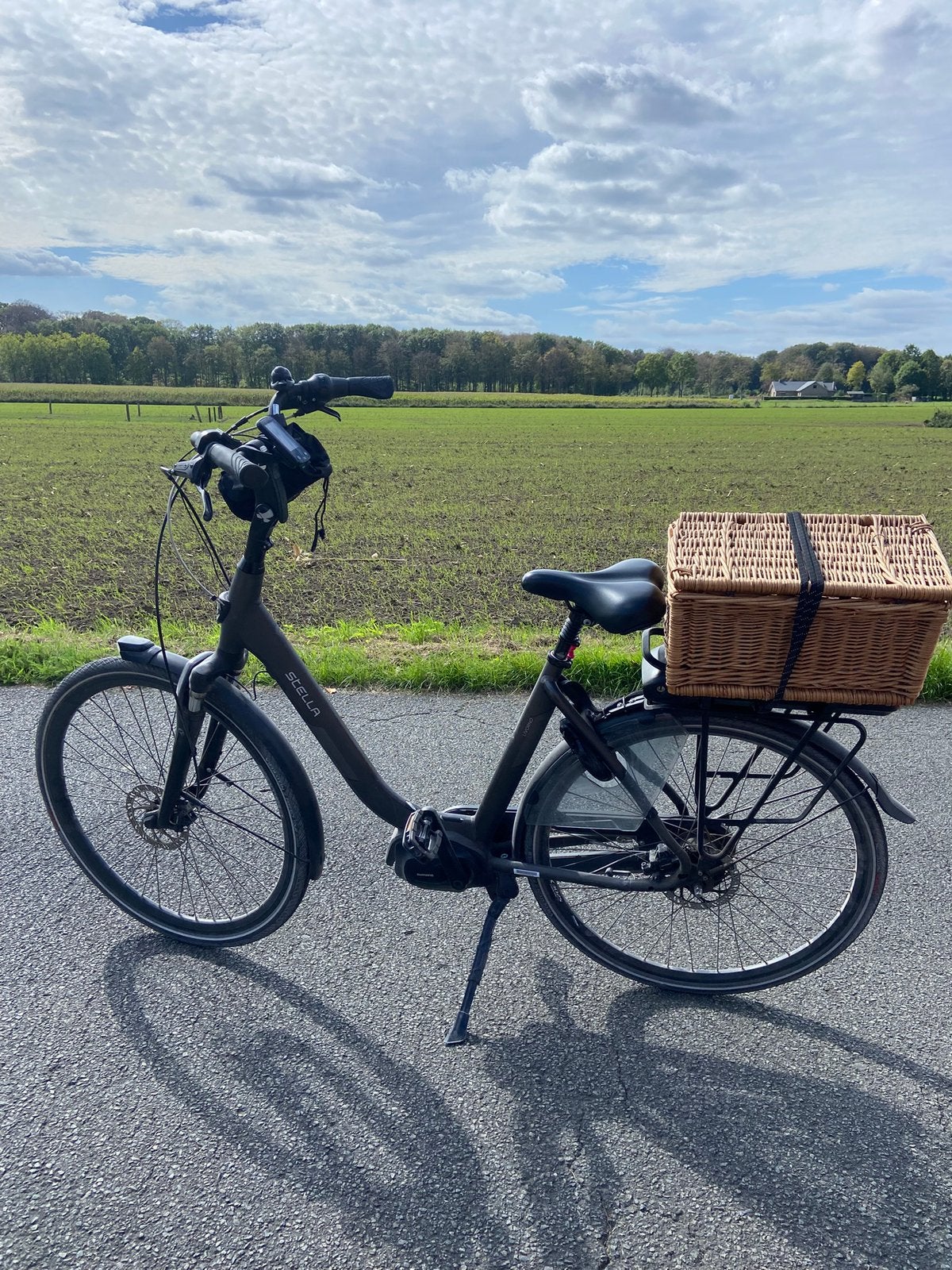 Vélo électrique Stella pour femme, Autres marques, 51 à 55 cm, 50 km par batterie ou plus, Comme neuf