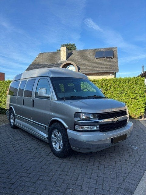 GMC Explorer savana camper 5.3 LPG, Autos, Argent ou Gris, Achat, 4 portes, Entreprise