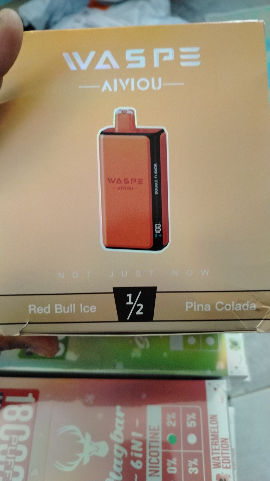 100k puff redbull/Pina colada 20€, Enlèvement