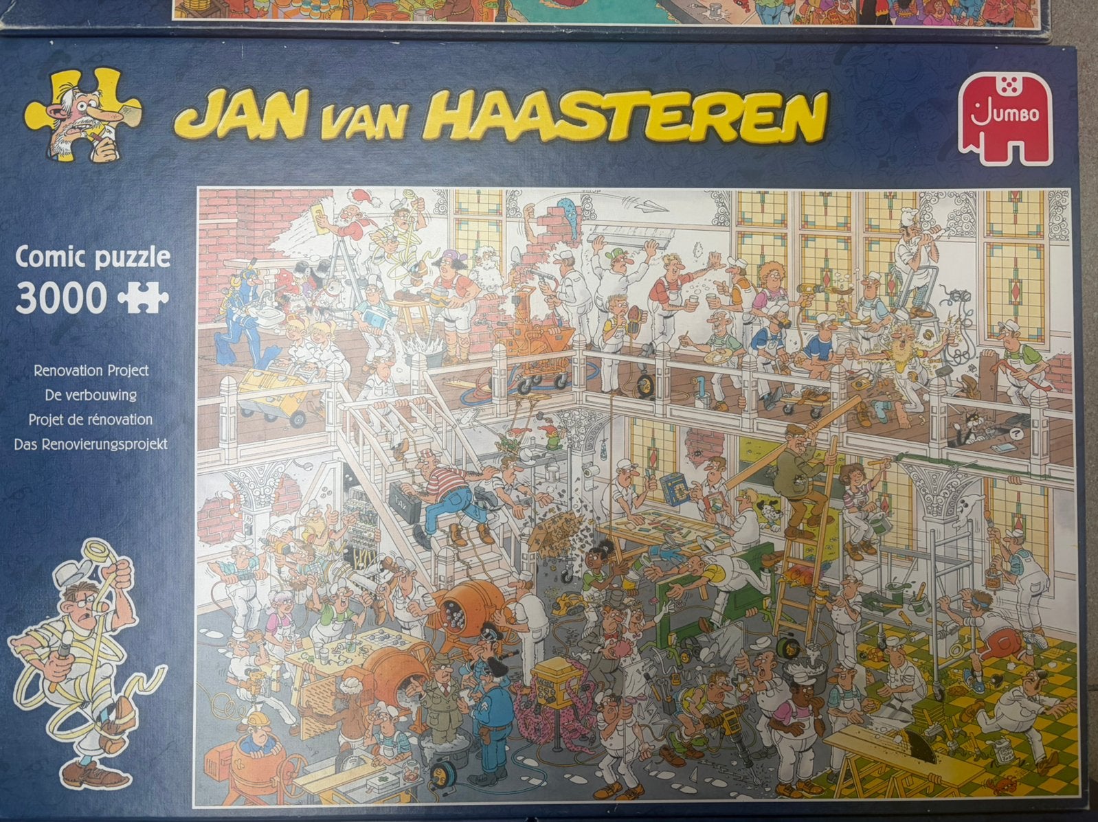 Jan van haasteren De verbouwing 3000 st, Ophalen, Zo goed als nieuw