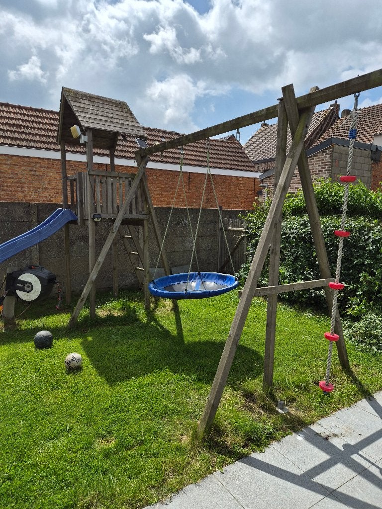 Speeltuig, Kinderen en Baby's, Speelgoed | Buiten | Speeltoestellen, Ophalen, Gebruikt, Schommel