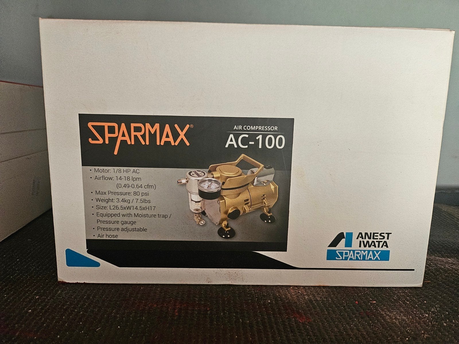 Starmax ac 100-compressor, Ophalen