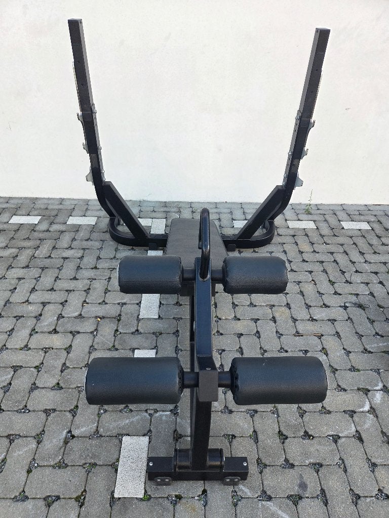 Technogym Pure Strenght Olympic Decline Bench, Sports & Fitness, Enlèvement, Comme neuf, Bras, Banc d'exercice