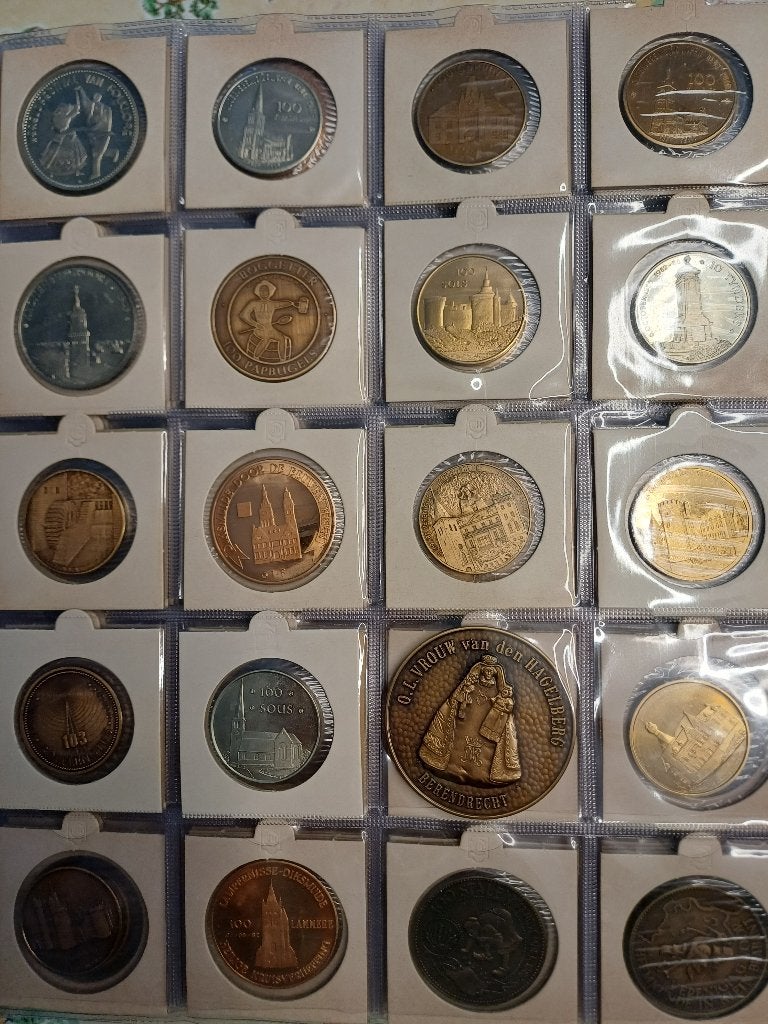 penningen, Ophalen, Munten