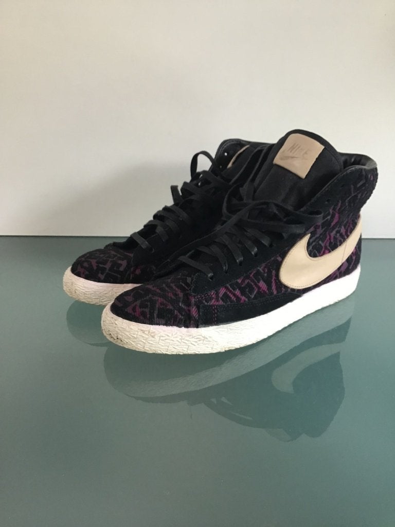 Nike Blazer Mid Premium Print maat 39 | Origineel | Vintage, Verzenden, Zwart, Nike, Zo goed als nieuw