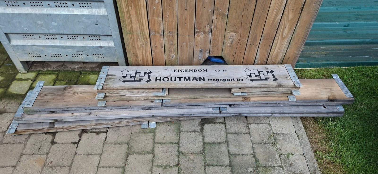 Opzetstukken palet, Doe-het-zelf en Bouw, Hout en Planken, Ophalen