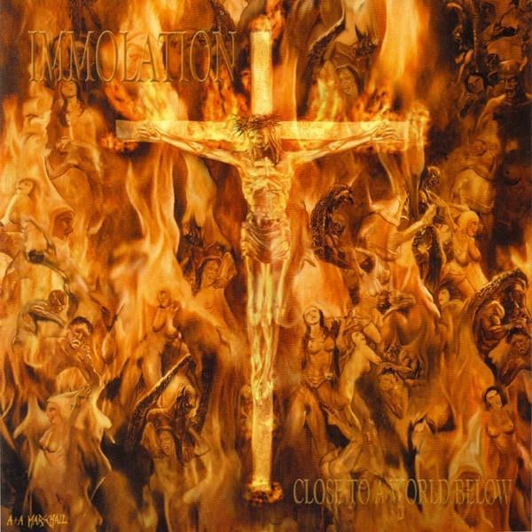 IMMOLATION - Close To A World Below (Fiery Or Marbled Vinyl), Cd's en Dvd's, Vinyl | Hardrock en Metal, 2020 tot heden, Ophalen of Verzenden