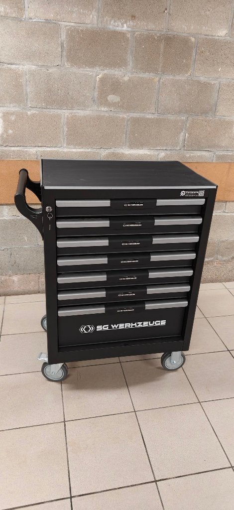 Chariot à outils 7 tiroirs SG Werkzeuge, Enlèvement, Neuf