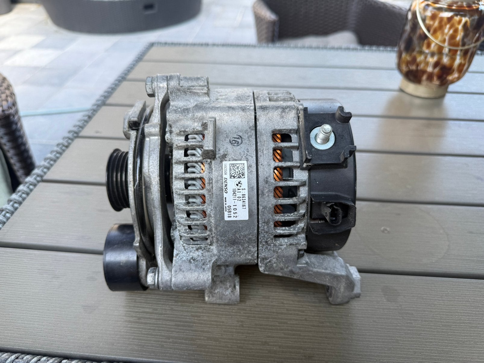 Alternator BMW 520 (luxury line), Ophalen, BMW
