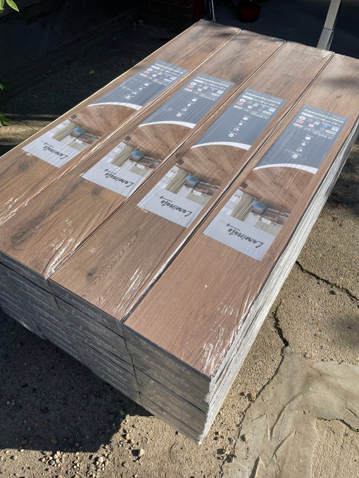Laminaat nieuw 80 vierkante meter, Huis en Inrichting, Ophalen, Oak, 75 m² of meer, Nieuw