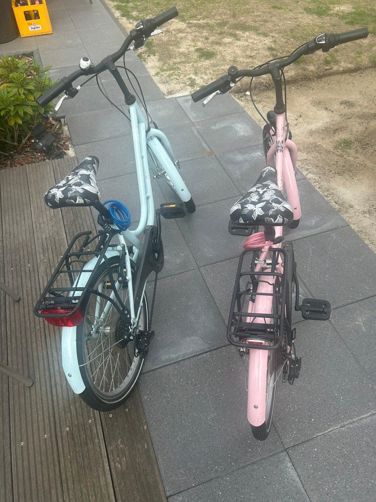 2 meisjesfietsen 20 inch, Ophalen, Velgrem, Handrem, 53 tot 56 cm