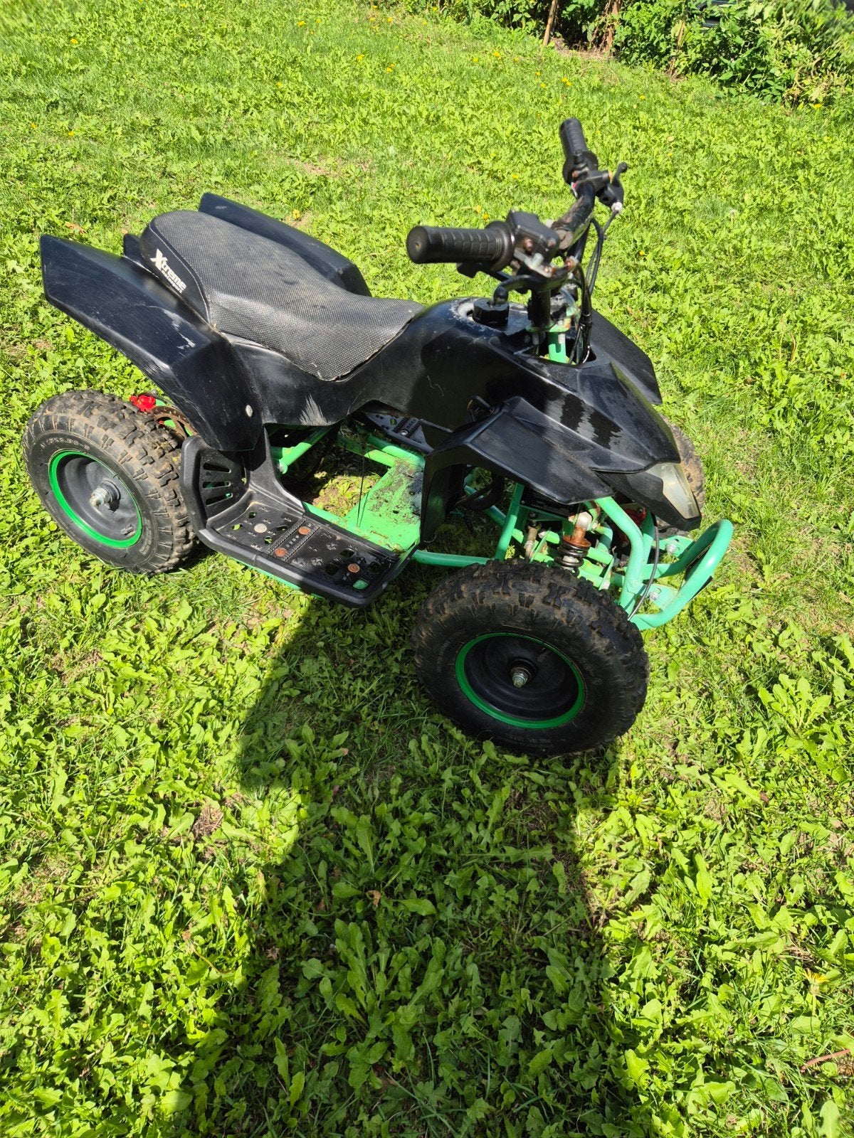 quad frame, Enlèvement