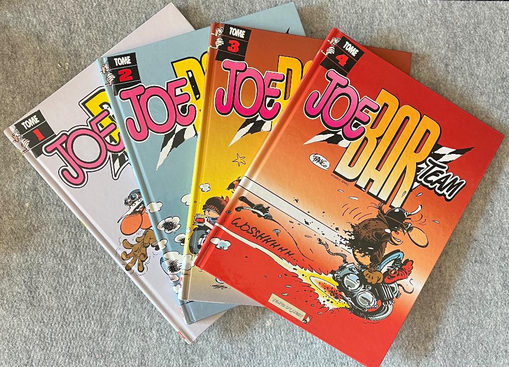 Joe Bar Team tome 1 2 3 4, Boeken, Meerdere stripboeken, Ophalen of Verzenden, Gelezen