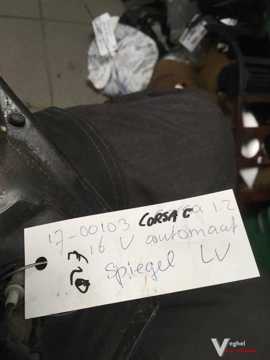 Opel corsa C spiegel links of rechts handbediend, Gebruikt, -, -, Ophalen of Verzenden