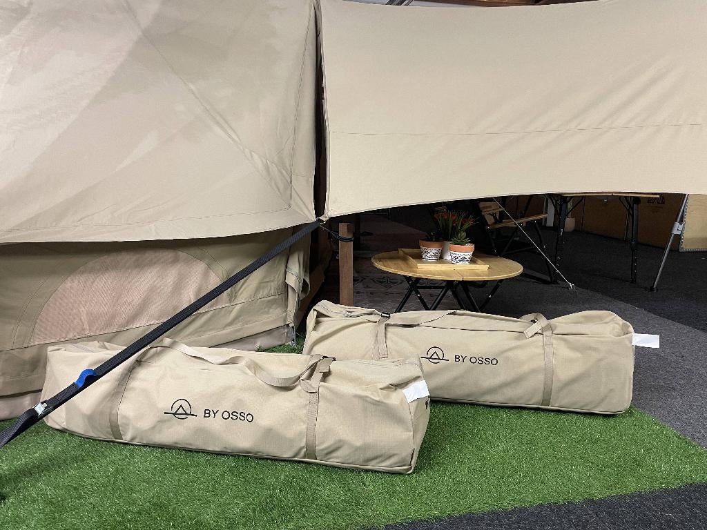 Bell tent 4–6m – Osso – Nieuw, Caravans en Kamperen, Ophalen of Verzenden, Nieuw, Tot en met 6