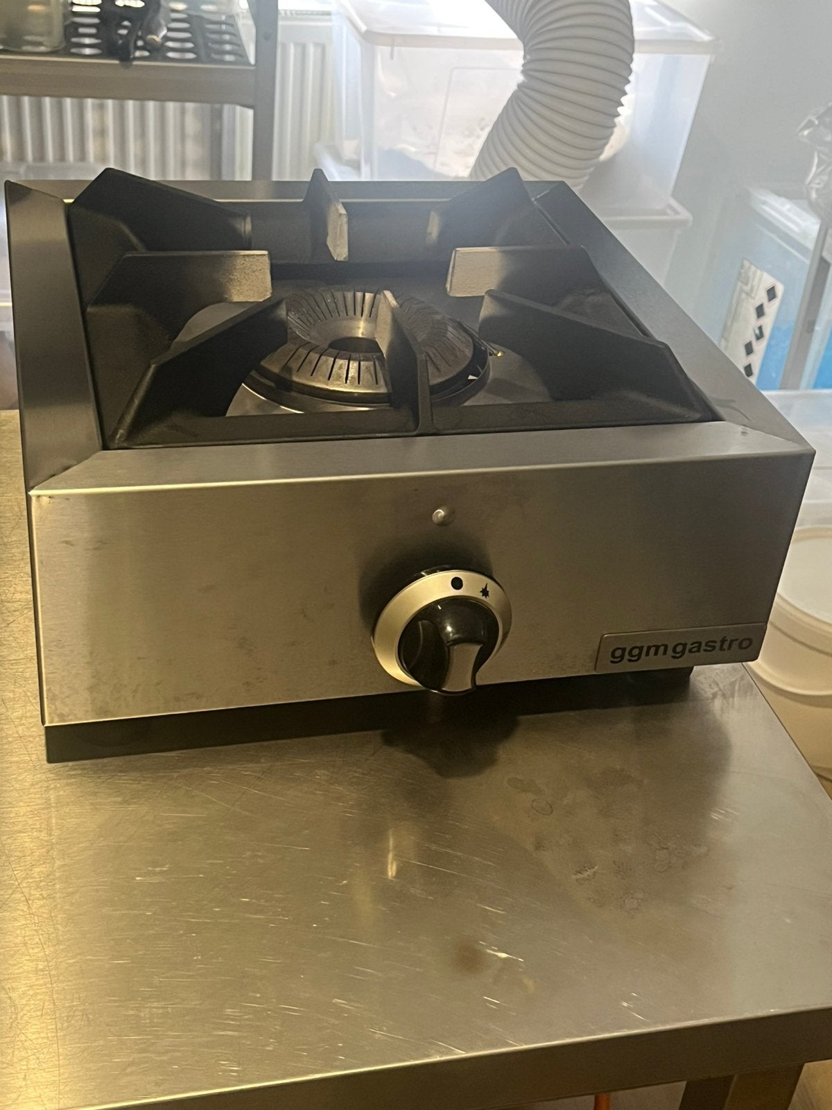 Réchaud à gaz professionnel GGM Gastro GHTC1 – Très bon état, Elektronische apparatuur, Grillplaten, Zo goed als nieuw, Ophalen