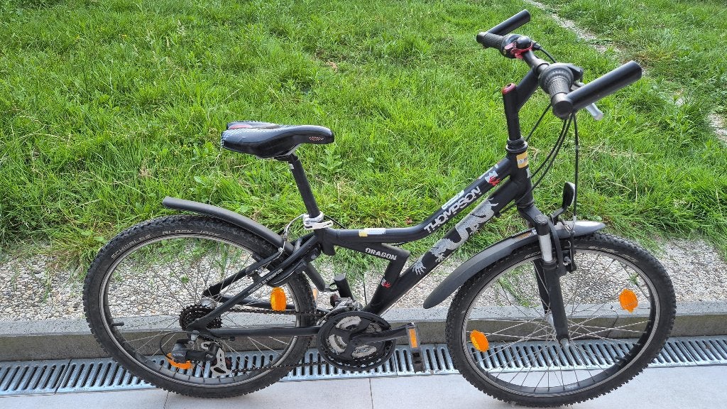 kinderfiets "Thompson" x 24 voor kinderen 6-9 jaar  =>, Fietsen en Brommers, Minder dan 45 cm, Ophalen, Gebruikt, Overige merken