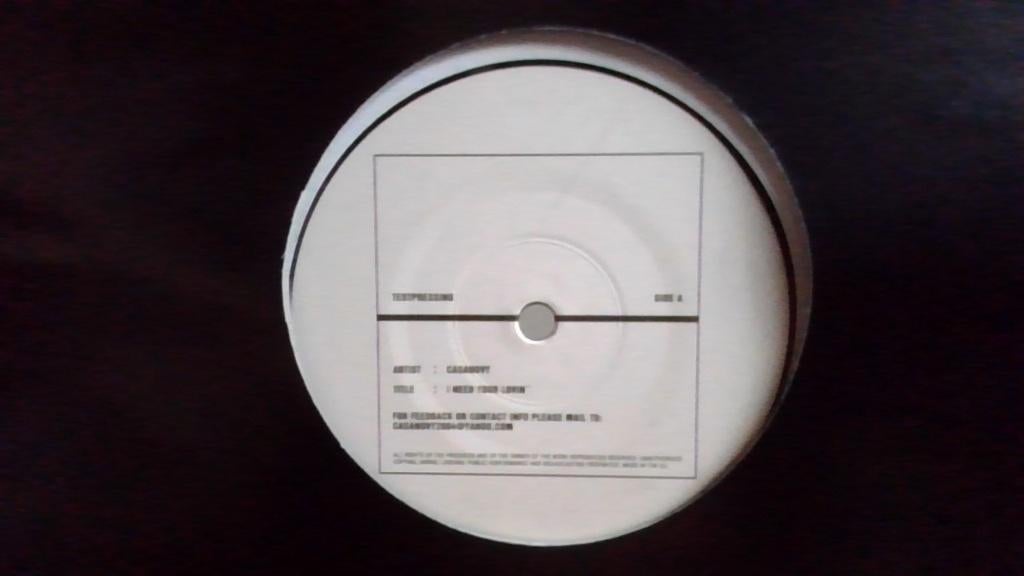 CASANOVY " I NEED YOUR LOVIN' ", Ophalen of Verzenden, Zo goed als nieuw, 12 inch, Techno of Trance