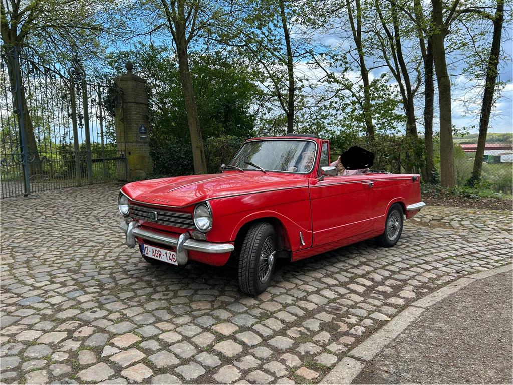 Triumph Herald, Autos, Triumph, Particulier, Autres modèles, Toit ouvrant, Essence, Cabriolet, 2 portes, Boîte manuelle, Rouge