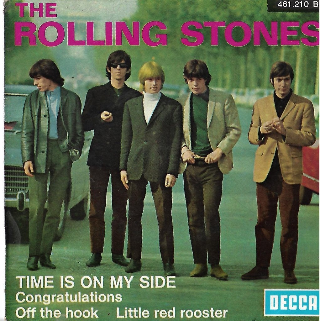 Rolling Stones EP "Time is on My Side" [Frankrijk], Gebruikt, Verzenden, 7 inch, Beschermende buitenhoes
