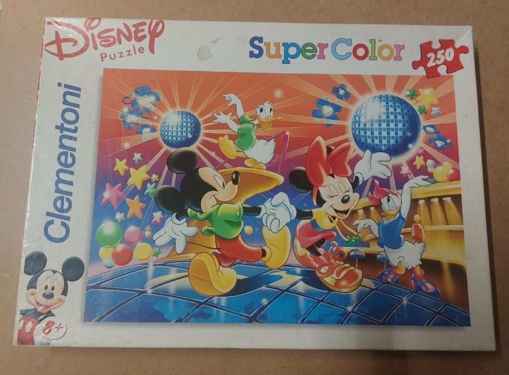 puzzel Mickey Mouse 250 stuks, Collections, Enlèvement ou Envoi, Mickey Mouse, Comme neuf, Autres types