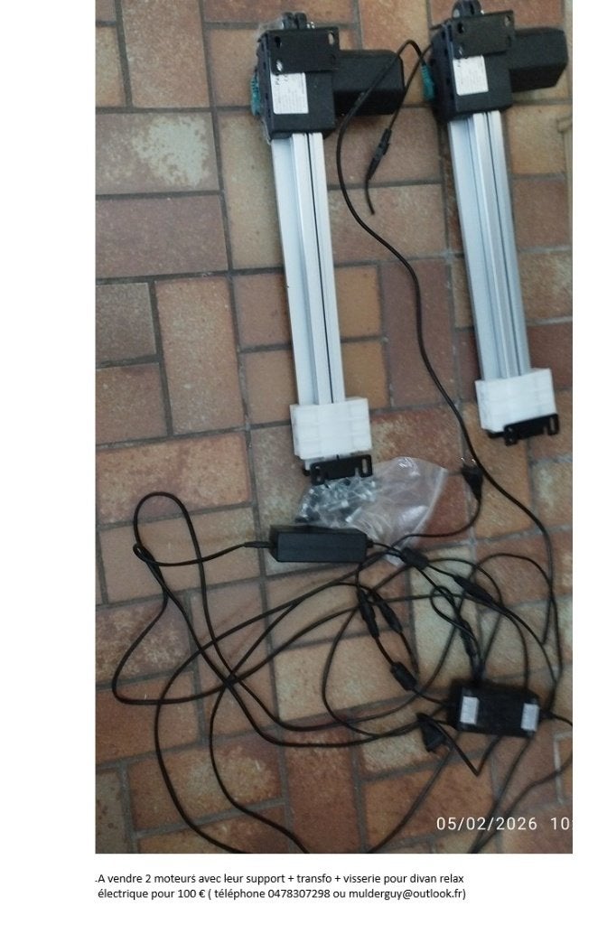 elektrische bank/relaxmotor, Ophalen of Verzenden, Zo goed als nieuw, Metaal