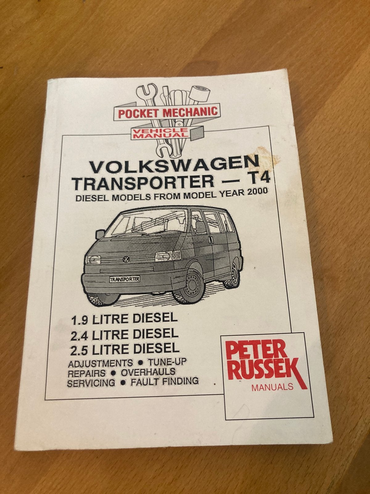 VW T4 handleiding, Ophalen of Verzenden